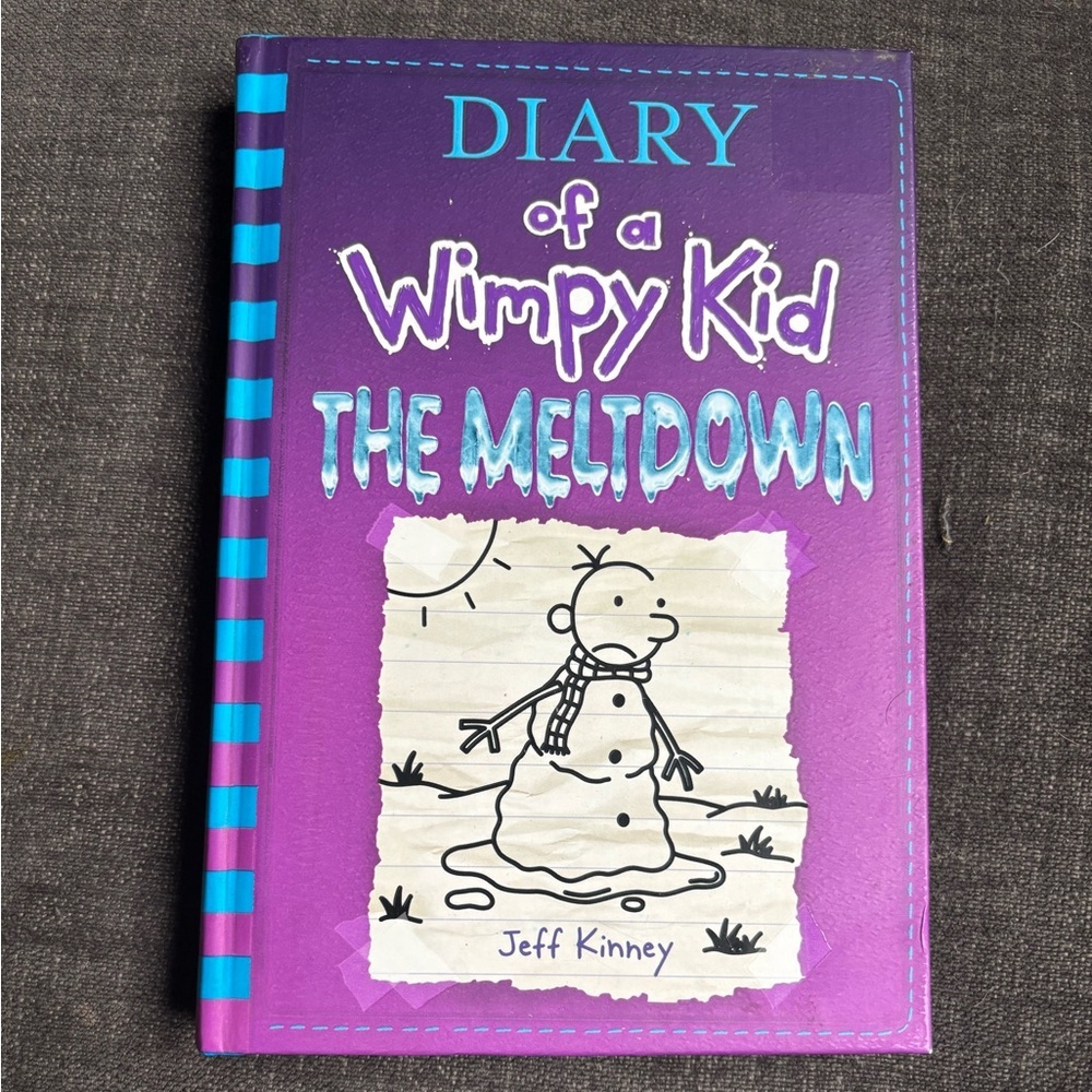 3/$20 Diary of a Wimpy Kid: The Meltdown by Jeff Kinney hardcover